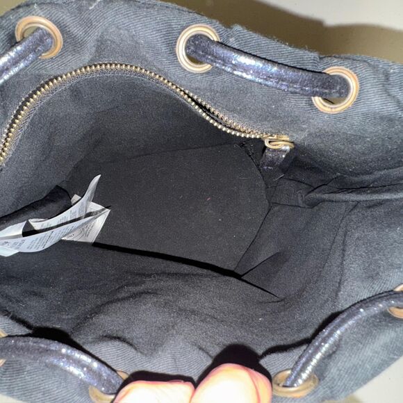 Disney Nightmare Christmas Shoulder Bag Women Blue Shimmer Hat Jack Skellington - Picture 5 of 10